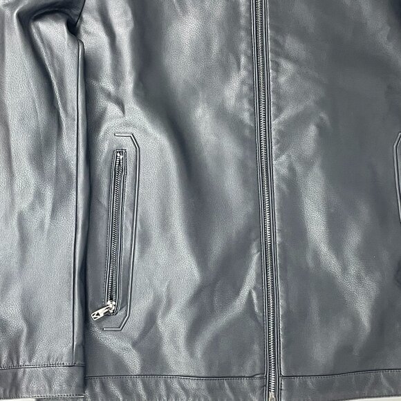 Men’s Genuine Leather Jacket – Premium Sheep Leather – Size M - Picture 6 of 13